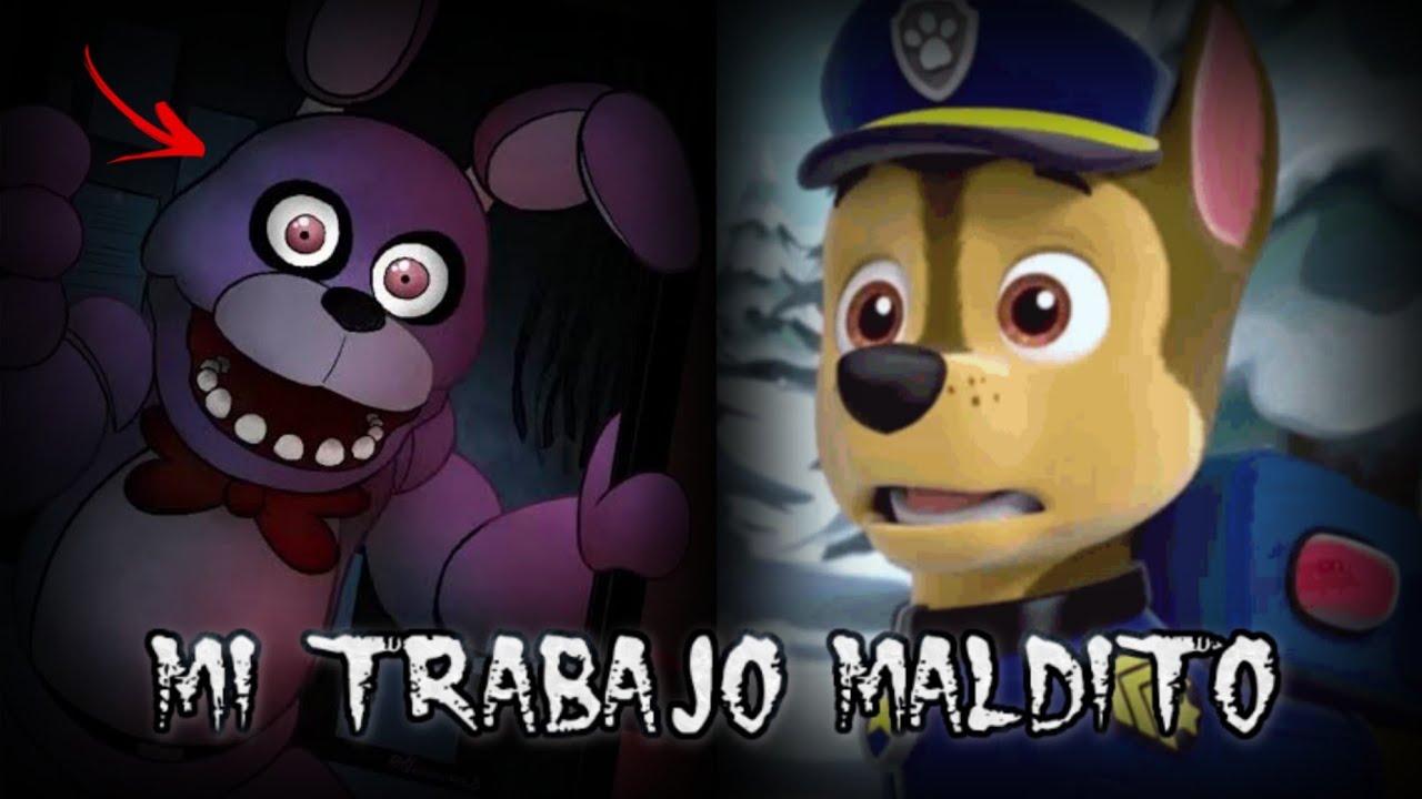 Creepypasta de Paw Patrol + Five Nights at Freddy's 