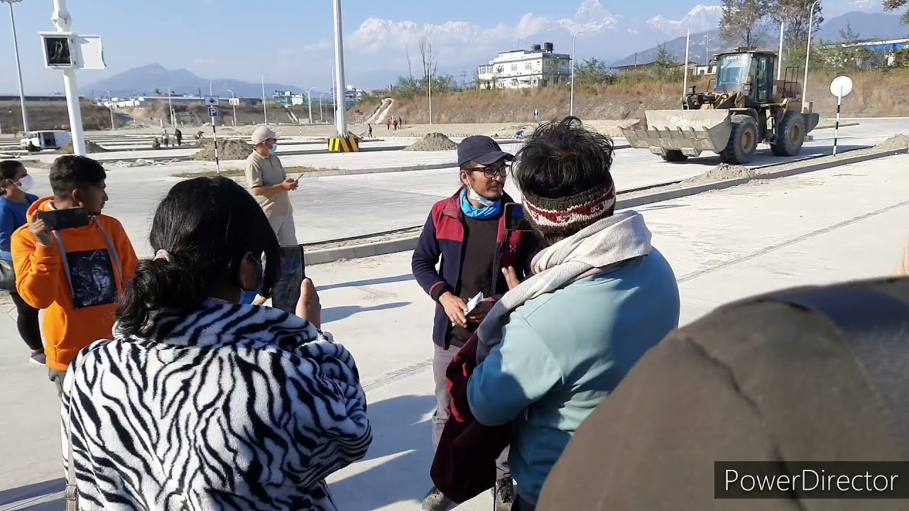 pokhara regional international  airport field visit