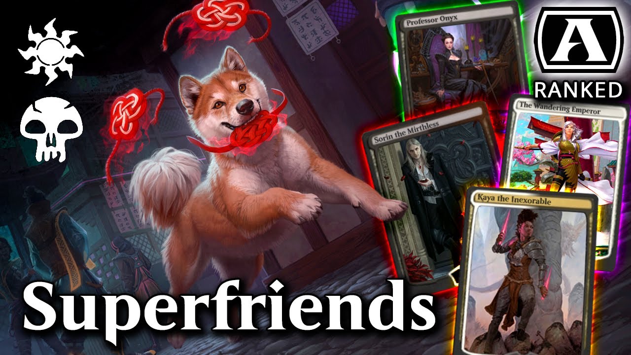 Planeswalker Superfriends - Kamigawa Standard - Mythic Ranked - MTG Arena