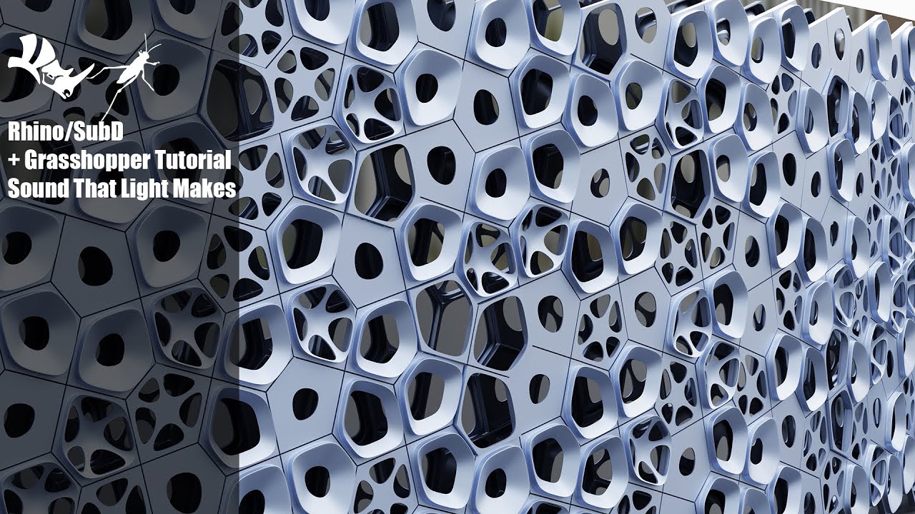 The Sound That Light Makes Rhino + Grasshopper  Tutorial