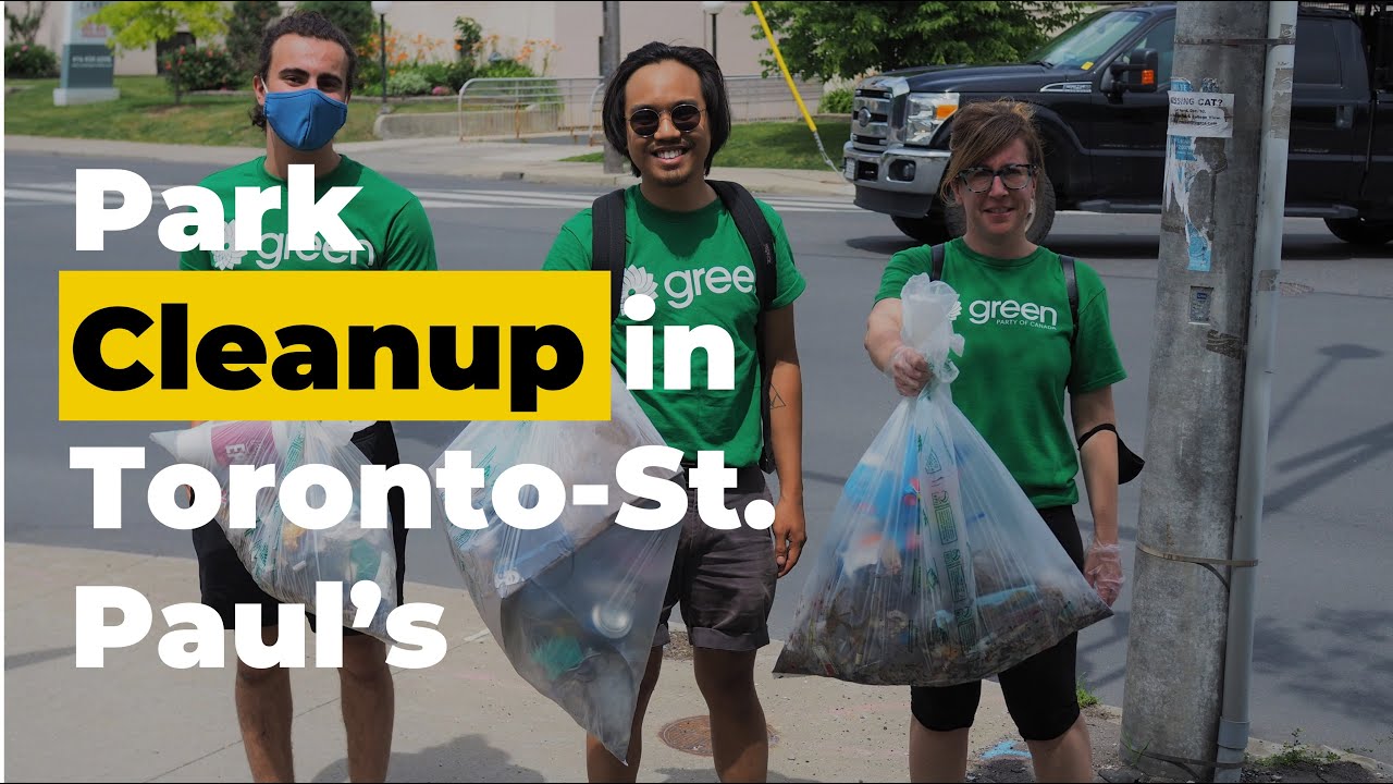 Park Cleanup in Toronto-St. Paul's!