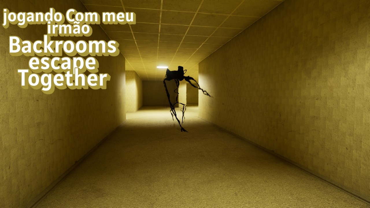 BACKROOMS ESCAPE TOGETHER EU E MEU IRMÃO
