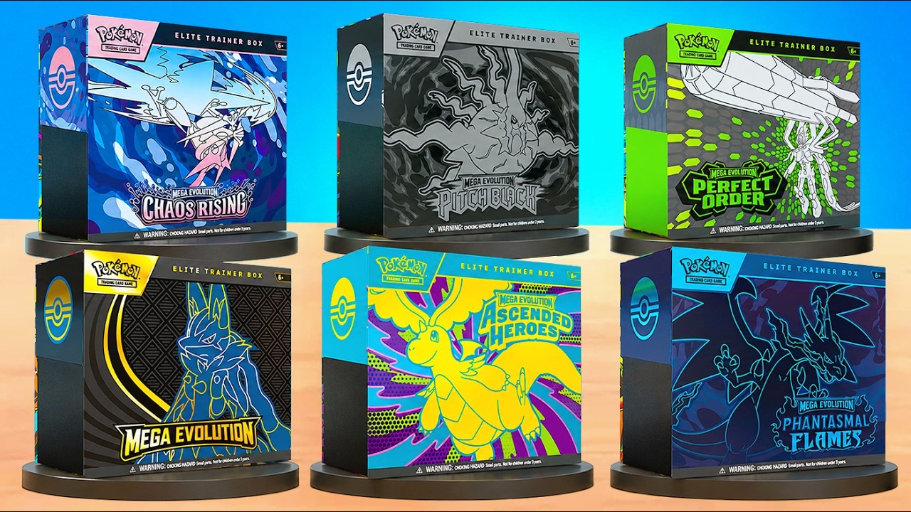 Opening Every Mega Evolution ETB