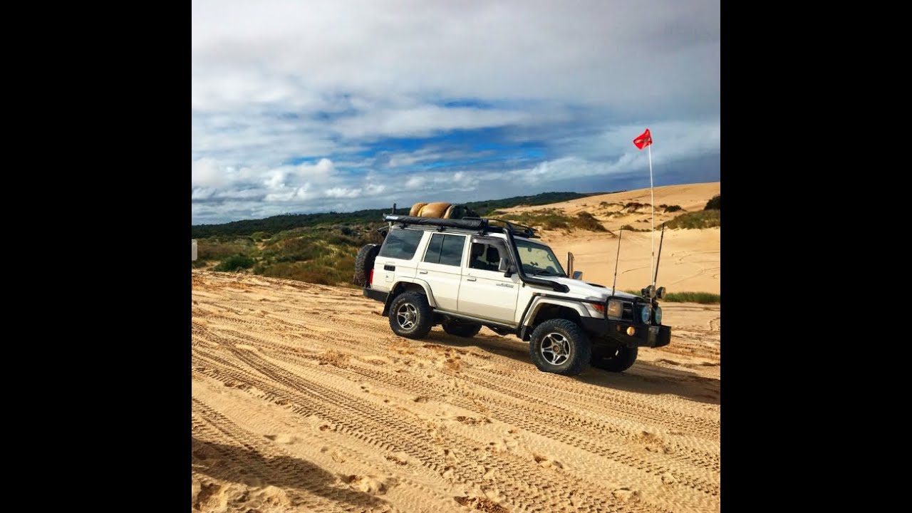 Robe & Beachport 4wding 2016 - 76 Series V8 LandCruiser