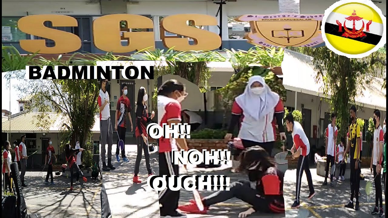 ST.GEORGES SCHOOL BRUNEI./BADMINTON/NINIZ VLOG#73 🏸 🇧🇳. 🇵🇭
