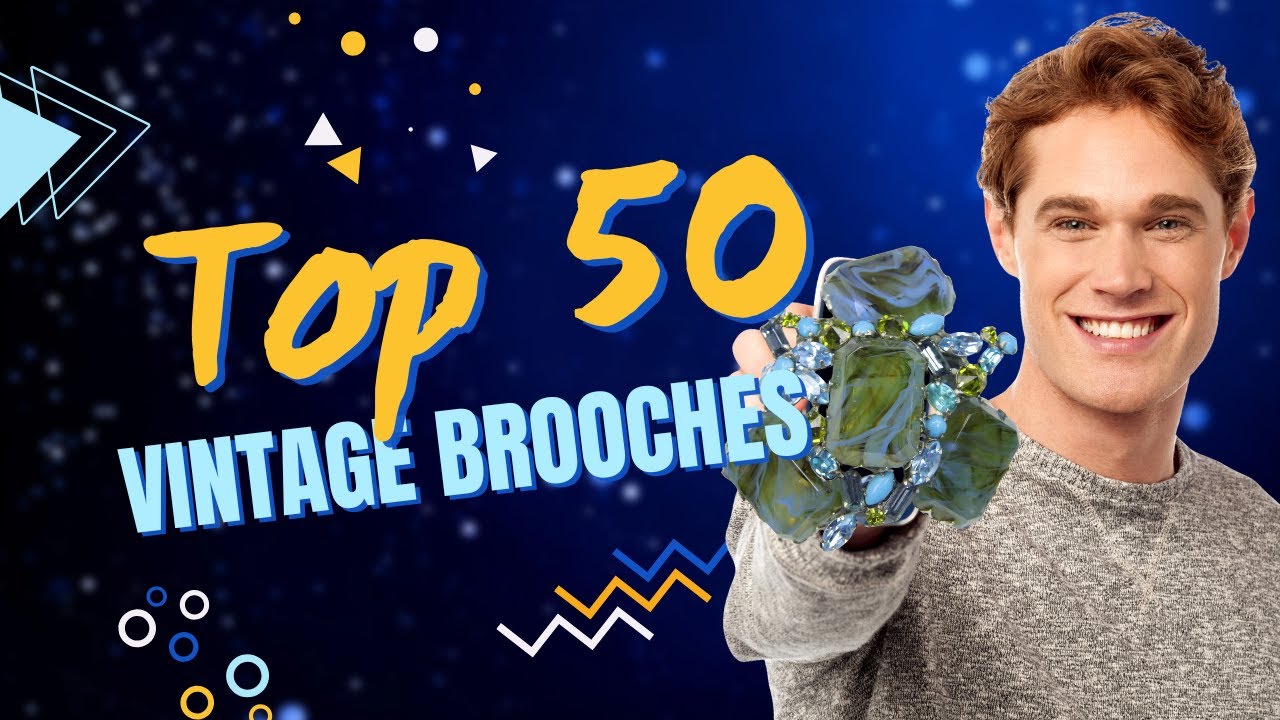Top 50 Vintage BROOCHES That Sell for BIG MONEY for the Week Ep 13 #brooches #top50