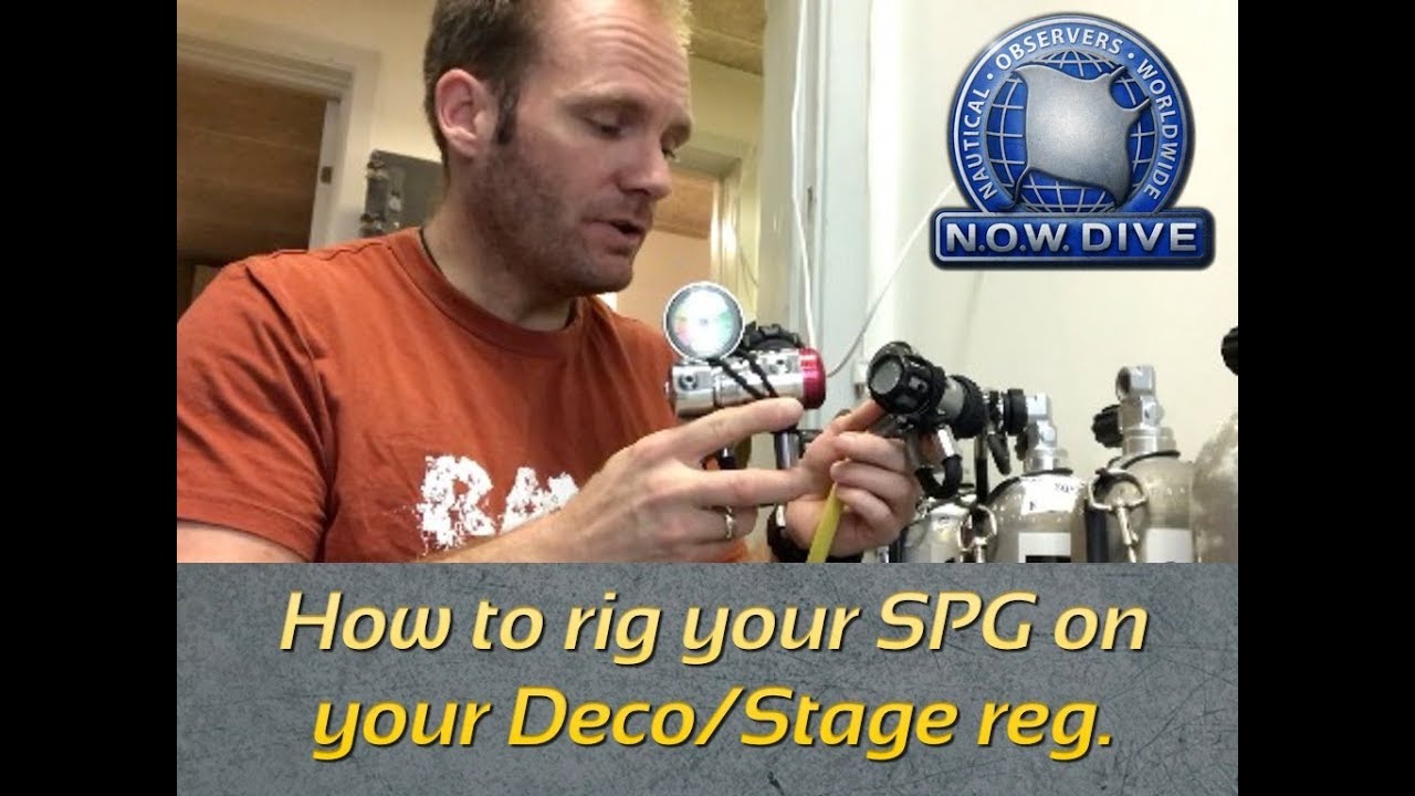 How to rig your Deco or Stage regulator