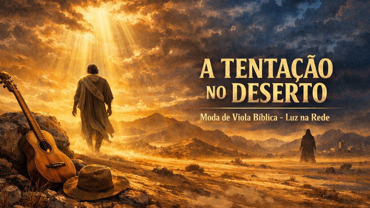 Luz na Rede — A TENTAÇÃO NO DESERTO | Sertanejo Raiz