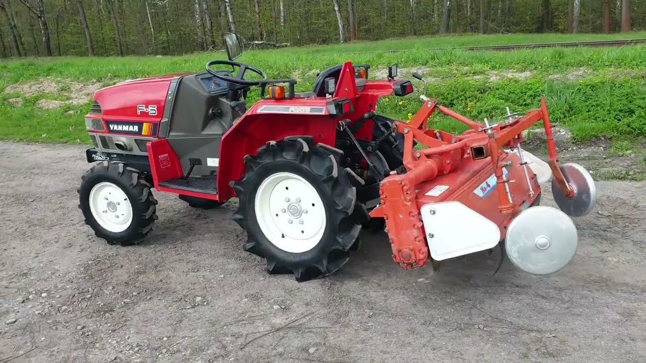 Prezentacja Japonski Traktor Yanmar F-5 4×4
