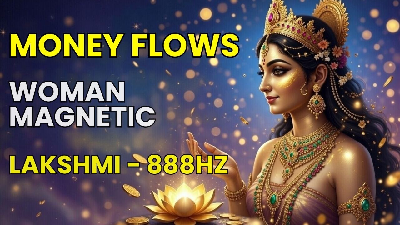 Money Flows Like a River | Lakshmi Goddess Affirmations for Women 888Hz