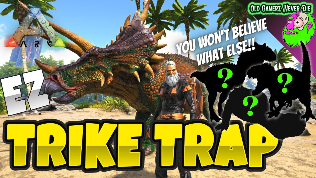 Ark 2022 Easy Trike Trap - You won't believe what else it catches!