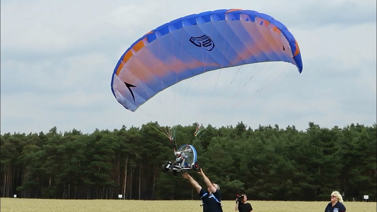 Big RC Paraglider , Gleitschirm , Modellflugtreffen Damelang 2014 *HD*