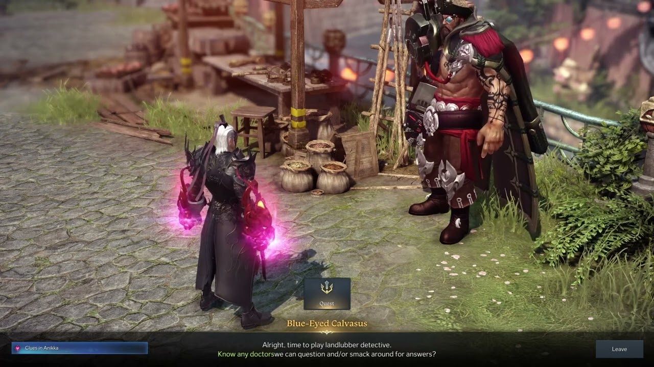 Lost Ark Rapport Quest: Blue-Eyed Calvasus - Clues In Anikka