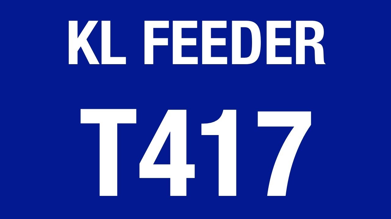 Kuala Lumpur rapidKL Feeder T417 (MRT Station Batu 11 Cheras - TIE/TKM) | Route Visual