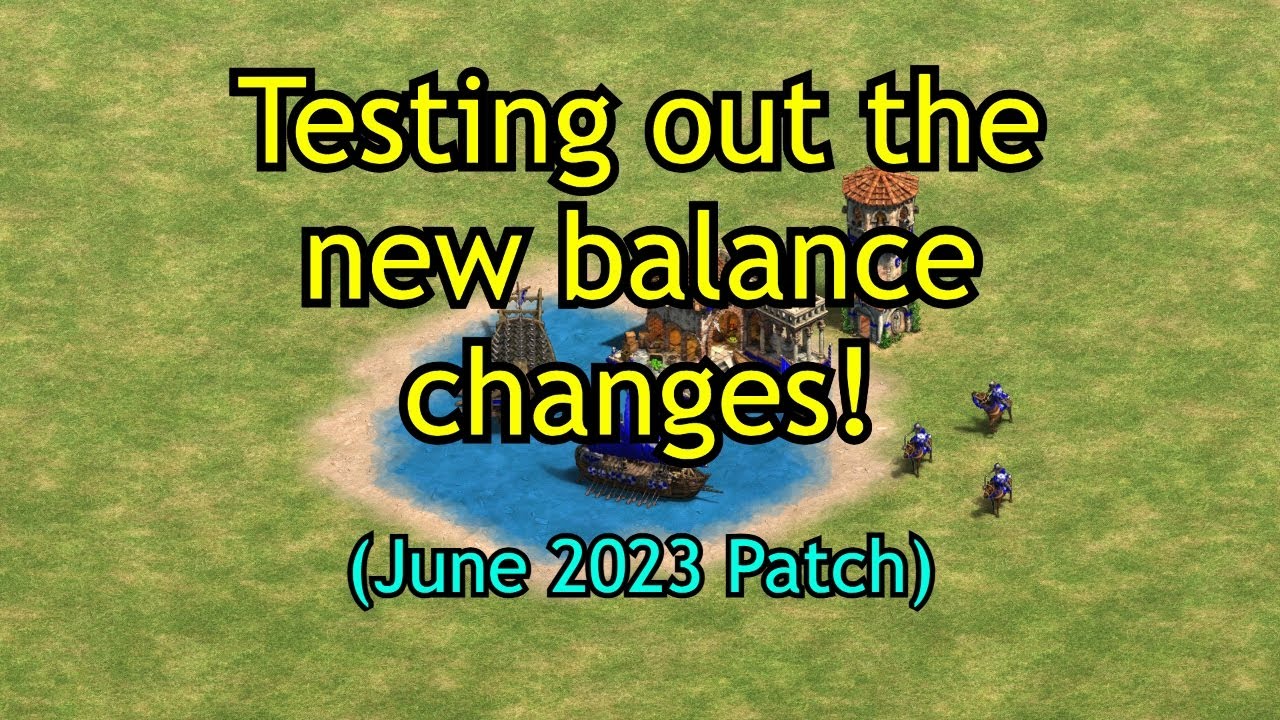 Doing some testing on the new patch! (June 2023) | AoE2: DE