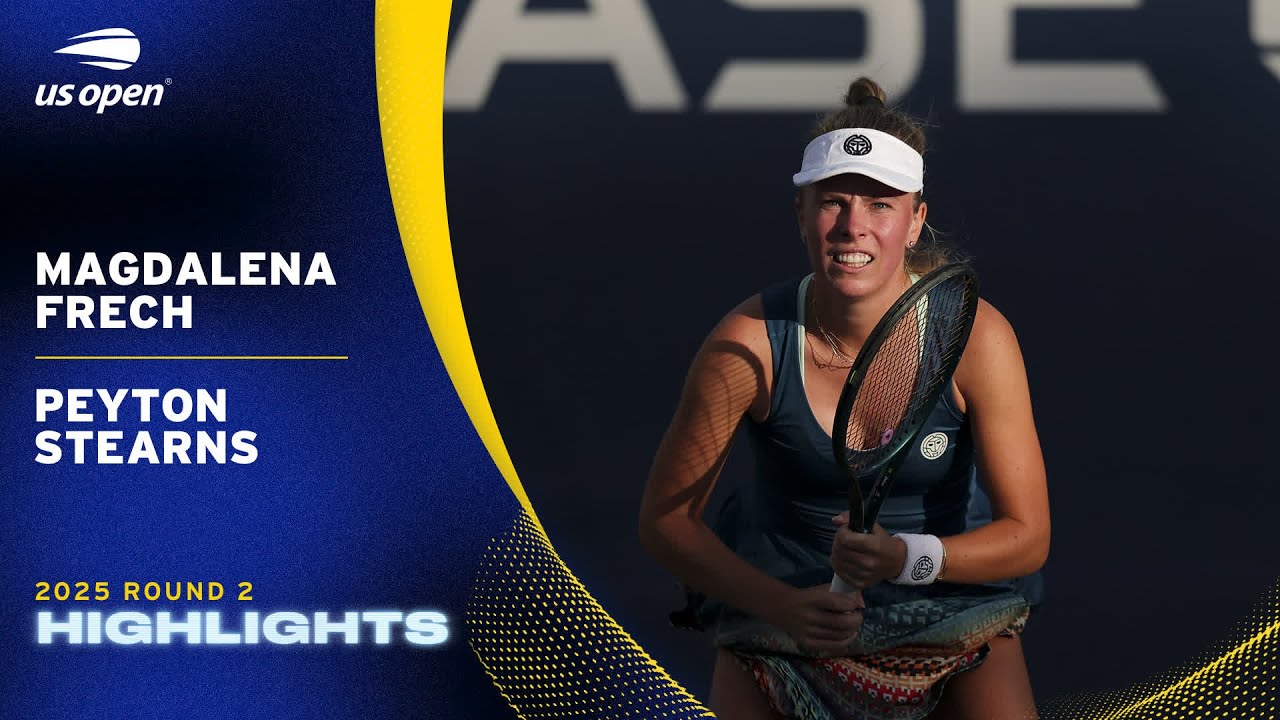 Magdalena Frech vs. Peyton Stearns Highlights | 2025 US Open Round 2