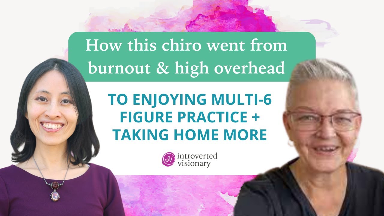 How this chiropractor went from burnout to multi-6 figure practice & taking home more👉chiro practice