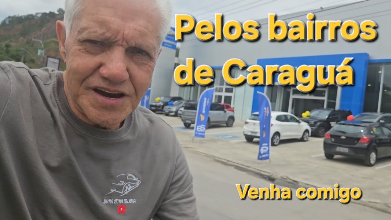 Pelos bairros de Caraguatatuba, venha comigo.