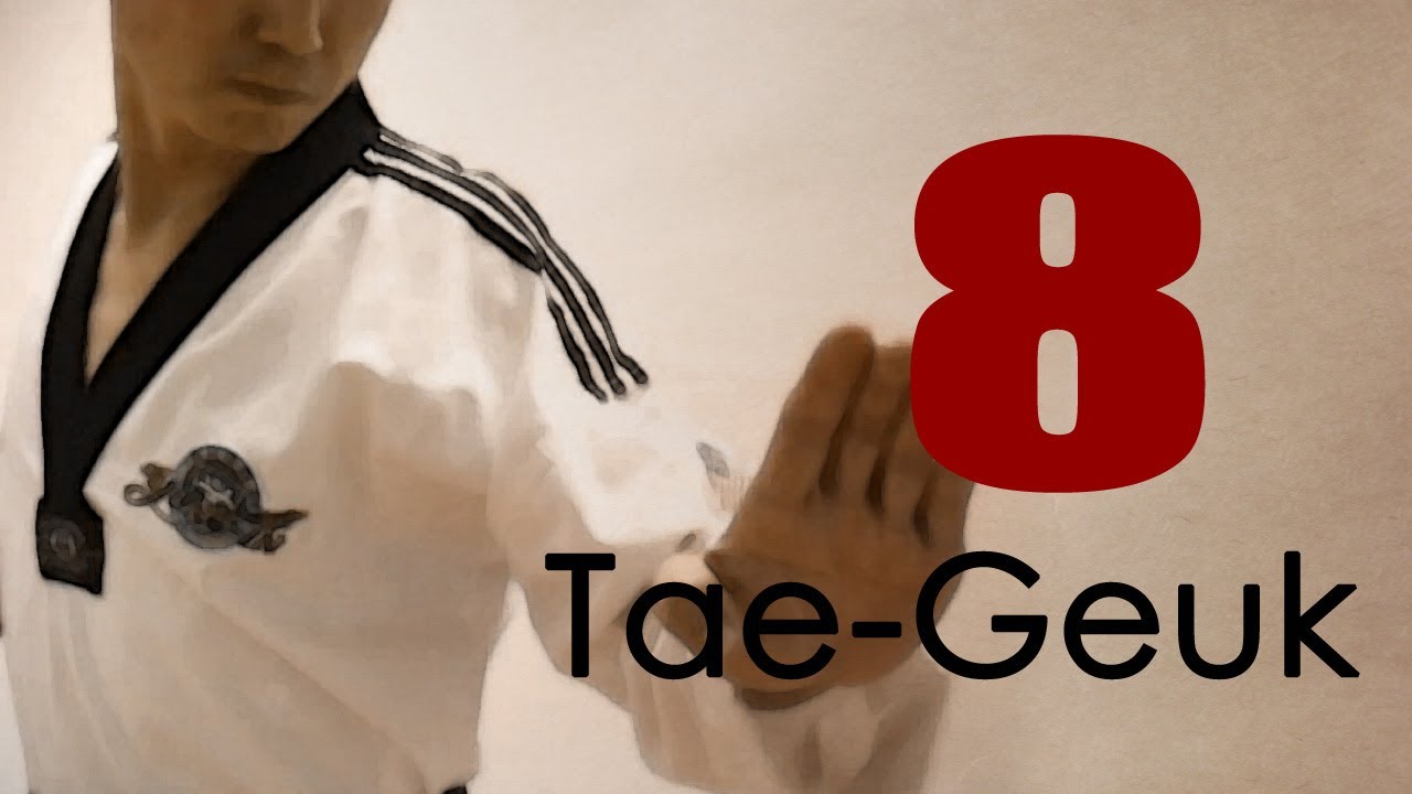 WT Taekwondo Poomsae Taegeuk 8 Jang | Explanations | 태극 8장 | TaekwonWoo
