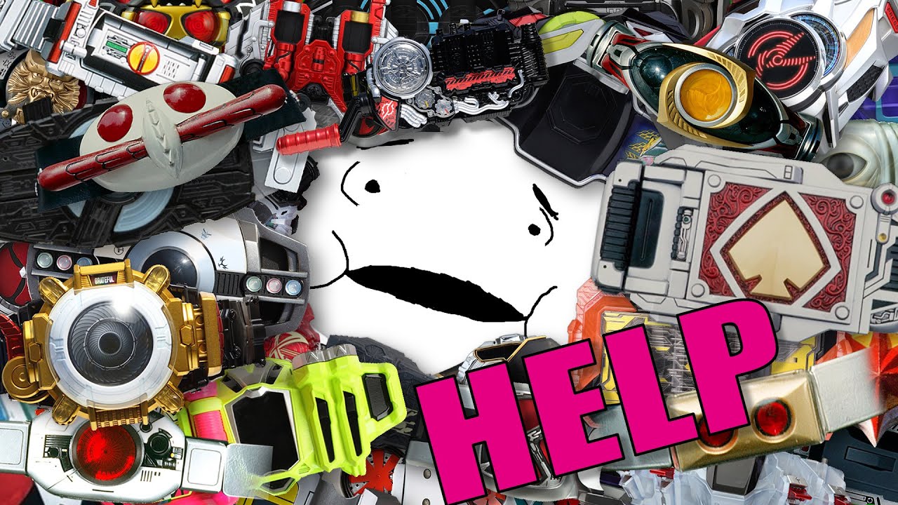 Where do Kamen Riders Keep Their Belts?