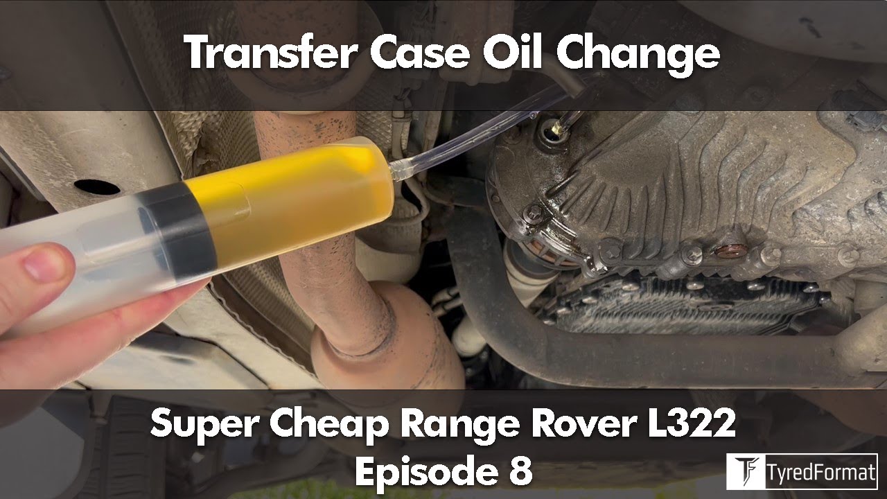 Cheap Range Rover L322 Project | Episode 8 | Transfer Case Oil Change