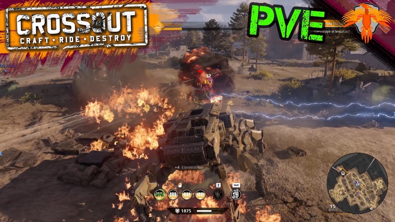 Crossout PvE Multiplayer Gameplay 2022 - PvE Battles 200 - No Commentary
