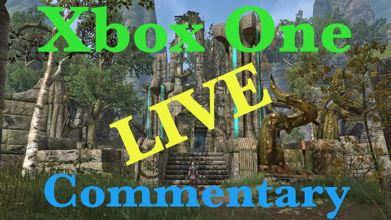 Lets Play ESO Elder Scrolls Online | Xbox One Live Commentary | Random Side Quests