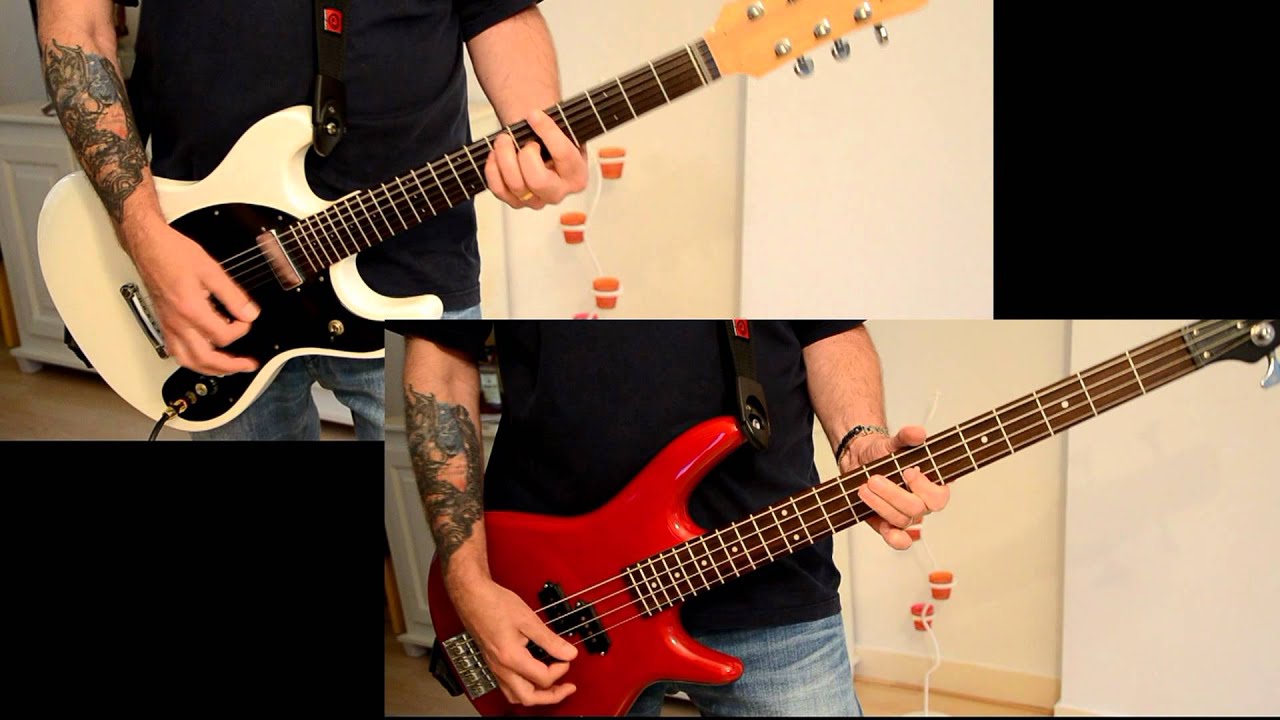 RAMONES - Do You Wanna Dance (guitar & bass cover)