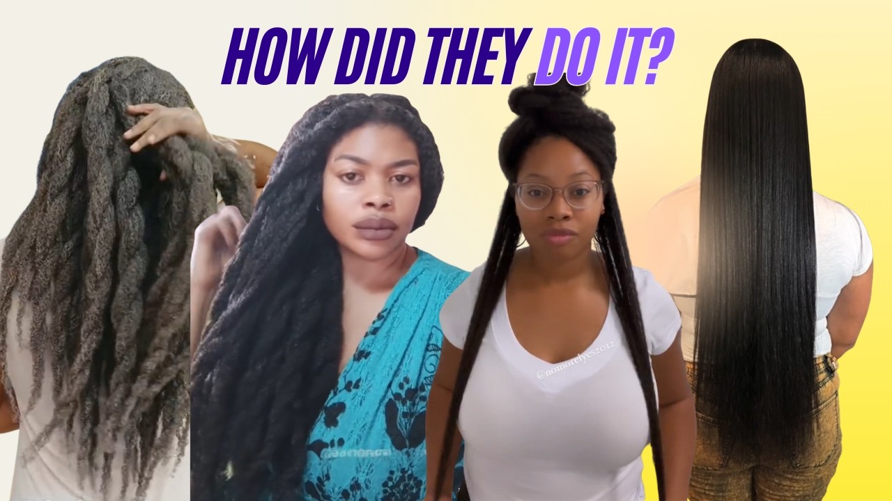 Advice from butt-length naturals (with different hair types)