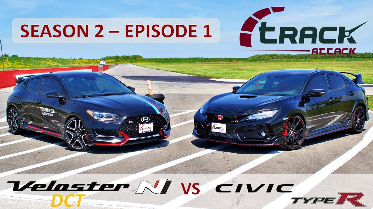 2021 Hyundai Veloster N DCT vs 2021 Honda Civic Type R | Track Review | TRACK ATTACK | Season 2