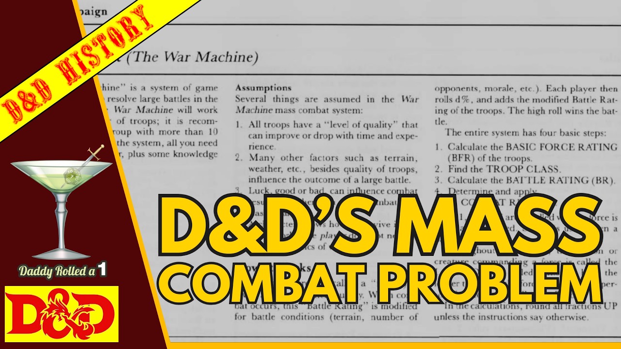 🎲🐉What D&D's Mass Combat Rules Were Really For