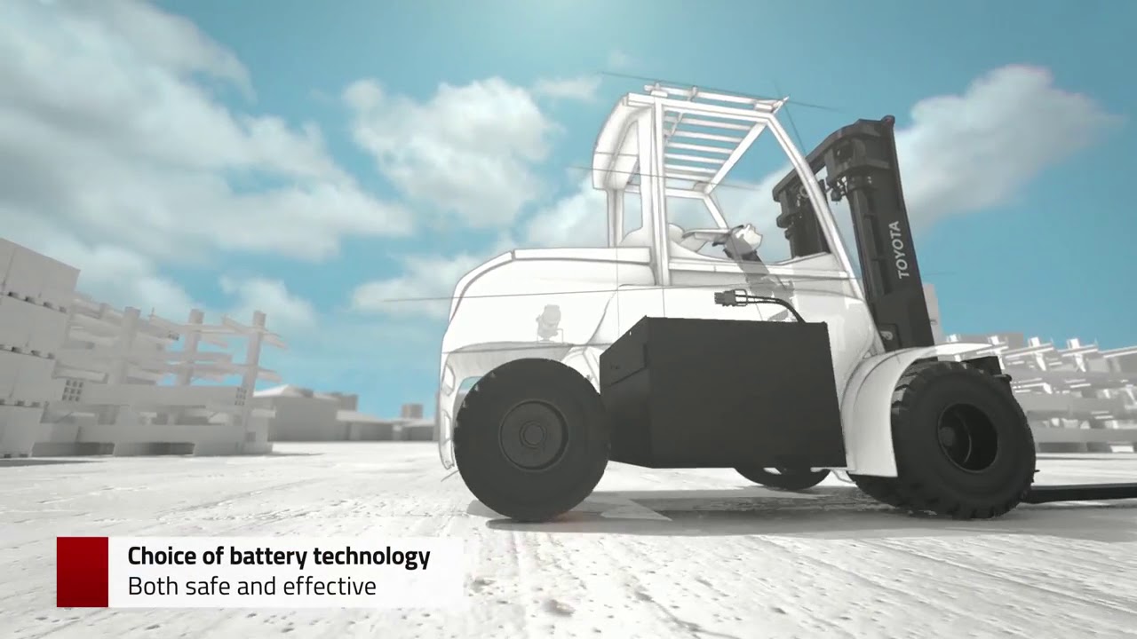 Výkonný elektrický vysokozdvižný vozík Toyota Traigo 80, 6 - 8 t