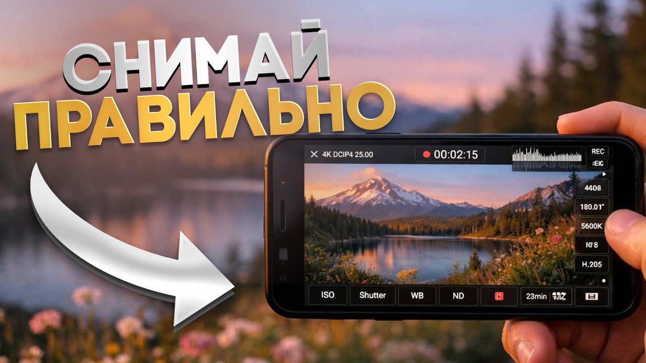 СЕКРЕТНЫЕ НАСТРОЙКИ КАМЕРЫ ВАШЕГО IPHONE | Blackmagic Camera