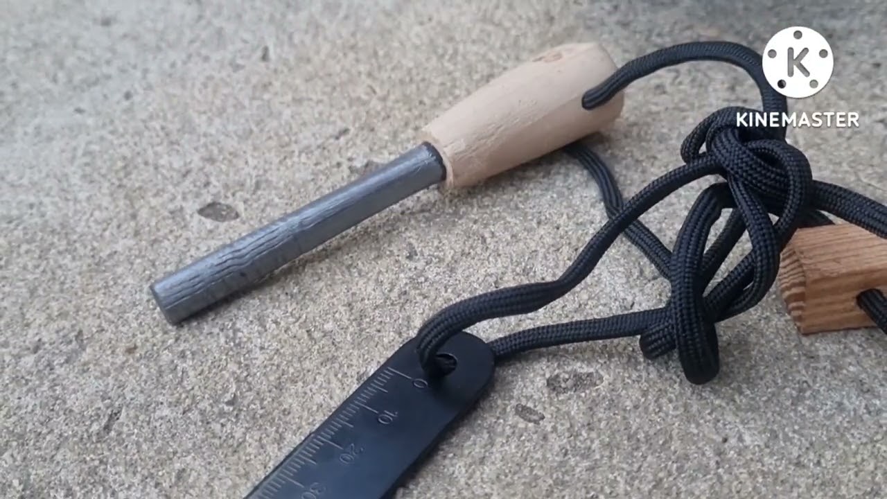 Utiliser SIMPLEMENT une pierre à feu (firesteel)