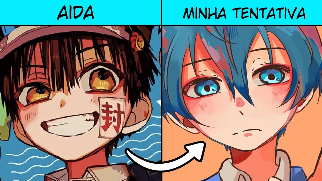 Analisando e Copiando o ESTILO de AIDA | Jibaku Shounen Hanako-kun