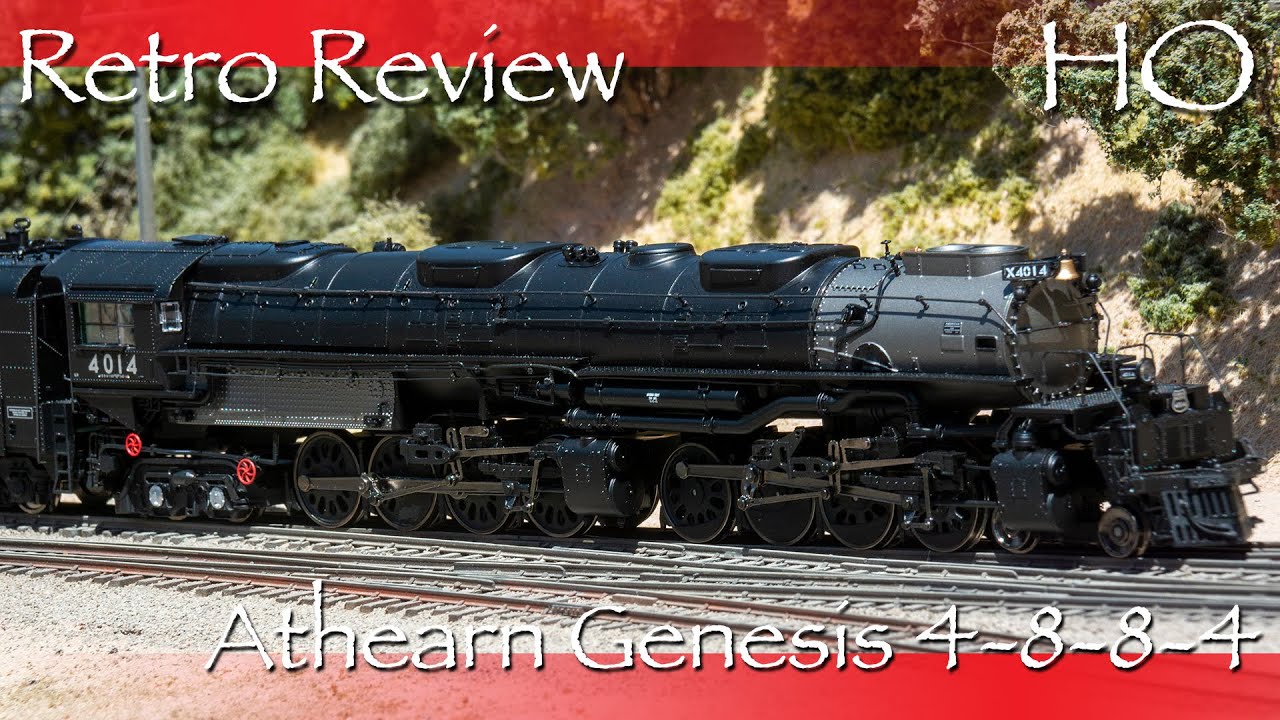 Retro Review HO Athearn Genesis 4-8-8-4 Big Boy UP