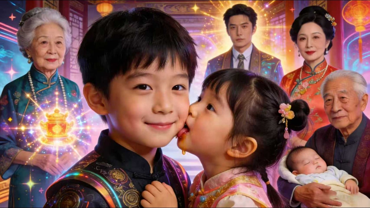 Swapped cute baby wards off misfortune, Zhan clan blessed with boundless luck & prosperity.