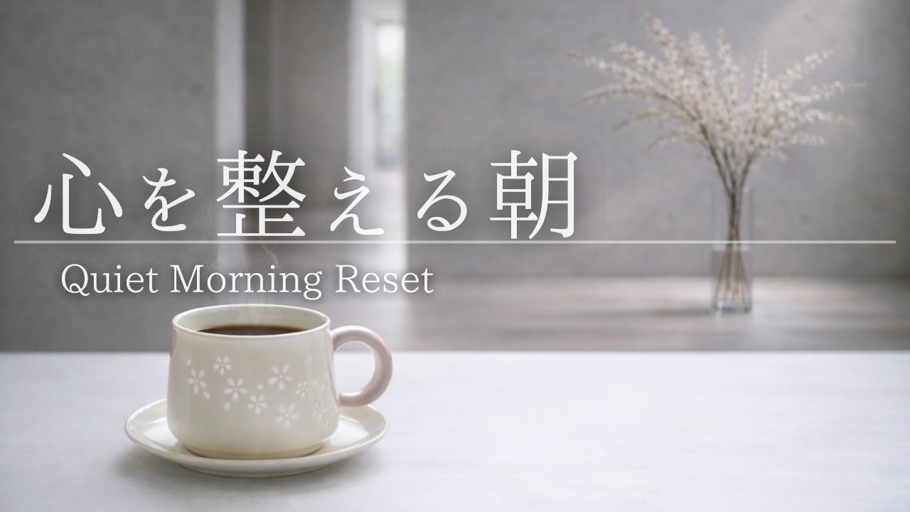 「 Quiet Morning Reset |-心を整える朝 -春BGMロング