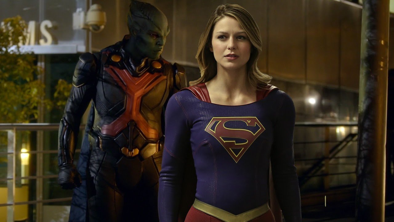 Superman and Martian Manhunter Take Part in a Big Supergirl: Season 2 Fight Scene - Comic Con 2016