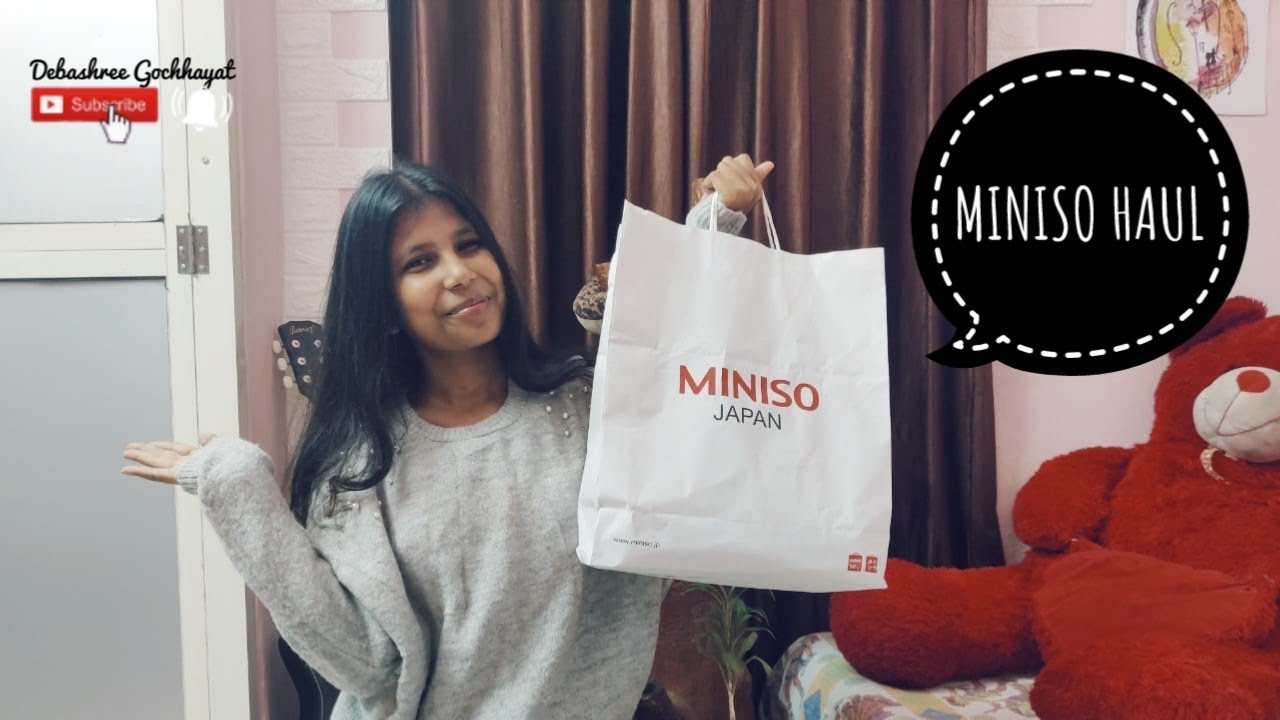 A HUGE MINISO HAUL II MINISO HAUL INDIA II CUTE STUFF II STARTING FROM RS 150/-