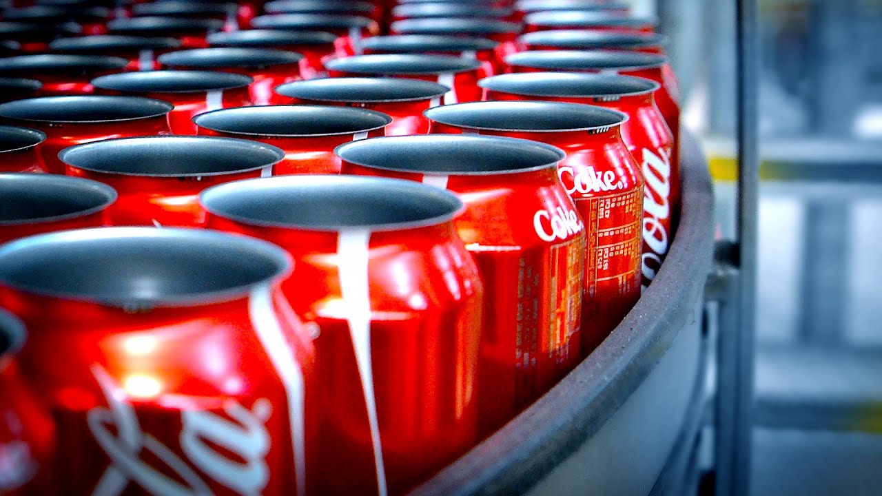 Coca Cola Canning Production Factory