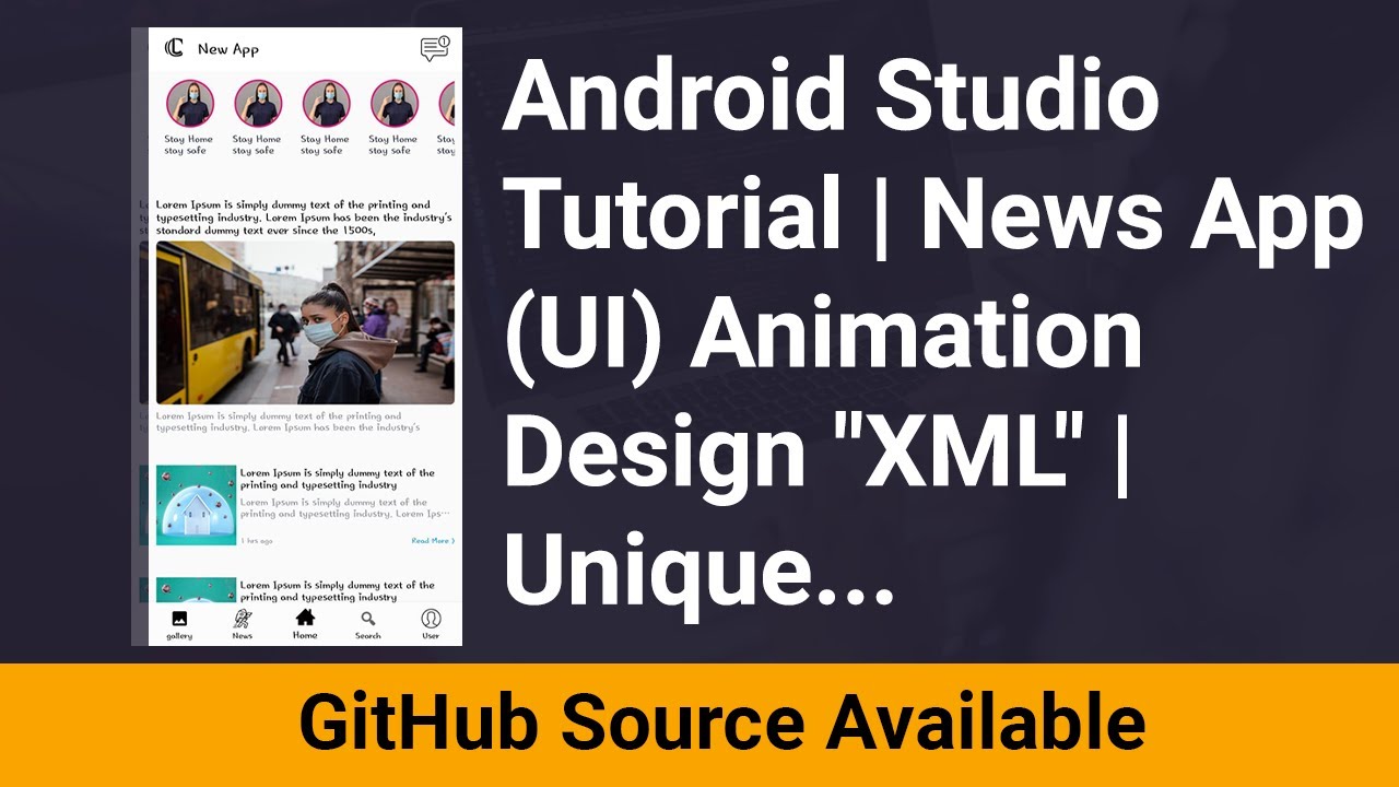 How to Create News App in Android Studio | Build News App