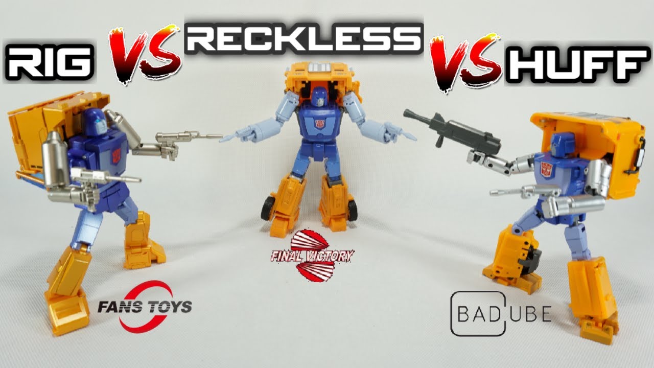Comparison: FansToys Rig VS Final Victory Reckless Combat VS Badcube Huff (Huffer)