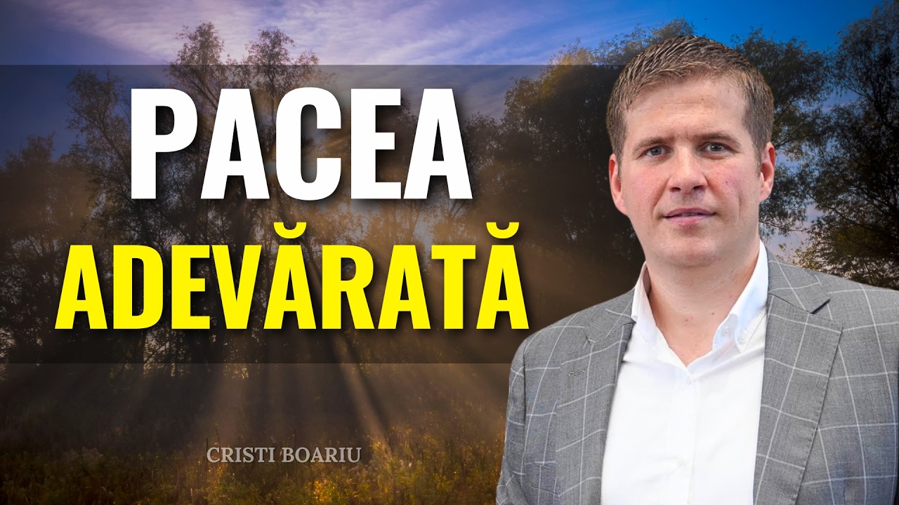 Cristi Boariu - Dumnezeul minunilor îți dă PACEA adevărată - predici pentru suflet