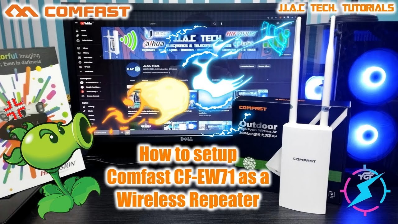 Уличная точка доступа Comfast CF-EW71 — как настроить в качестве беспроводного ретранслятора