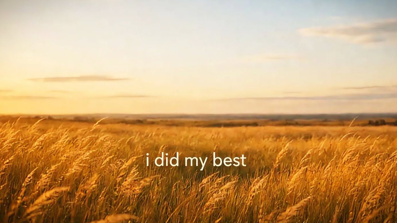 I Did My Best | A Slow English Song