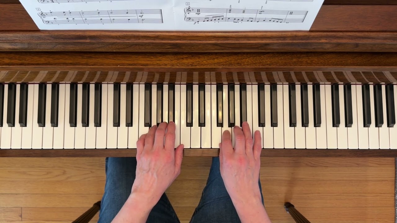 Гамма фа мажор и вальс дня — Учебное пособие по технике игры на фортепиано 3-го уровня от Alfred'...