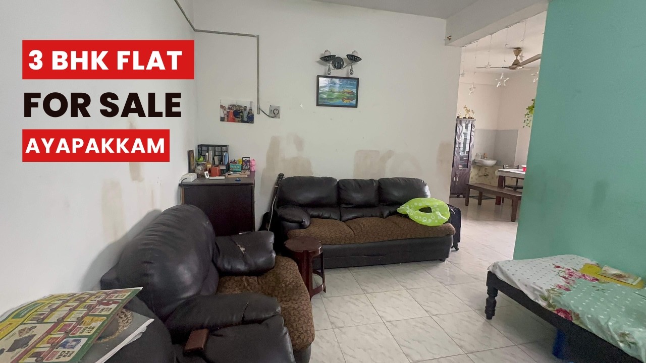 ID 2552  - 3BHK For Sale in Ayapakkam  || Gated Community ||57Lac || CCP||