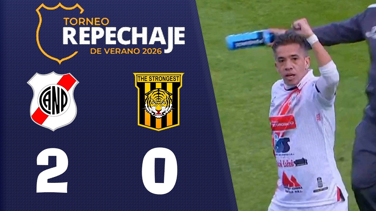 El ranchoguitarra vence - Nacional Potosí 2 - The Strongest 0 - Torneo Repechaje de Verano