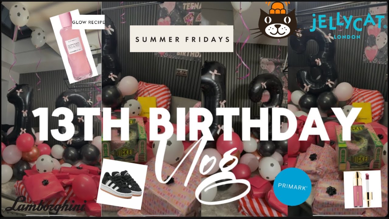 What My 13-Year-Old Sister Got for Her Birthday 🎁 | Birthday Vlog